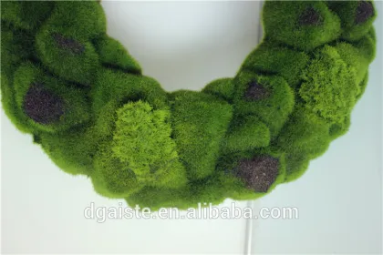 moss craft artificial moss loop moss garland art work