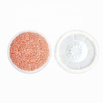 Multi-Color Elastic Sticky Bionaire Steam Mop Pads and Flat Mop Pad Holder for Shark and Bissell Spin Wave Mops