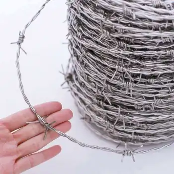 Galvanized Barbed Wire for Fence