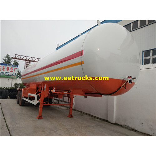 38cbm 15ton LPG vận chuyển Semi Trailers