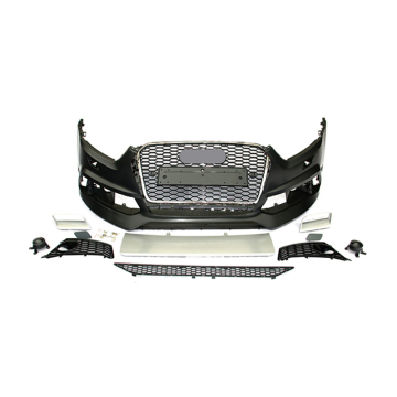 RSQ3 Front Bumper Kit with Grille and Fog Lamp Frame for Audi Q3 2012-2015