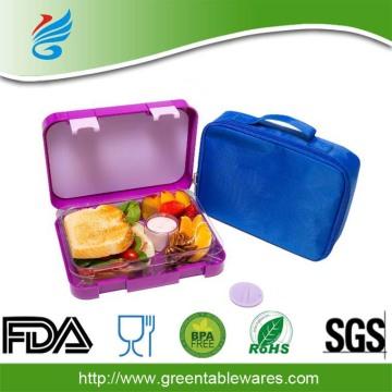 creative Multi-functional 6 compartments lunch box