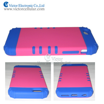 New Arrival Mobile Combo Fishbone PC Case for iPhone 6 Plus