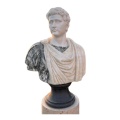 Exquisitely Sculpted Marble Classical Male Bust​