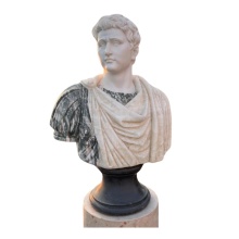 Exquisitely Sculpted Marble Classical Male Bust​