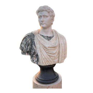 Exquisitely Sculpted Marble Classical Male Bust​