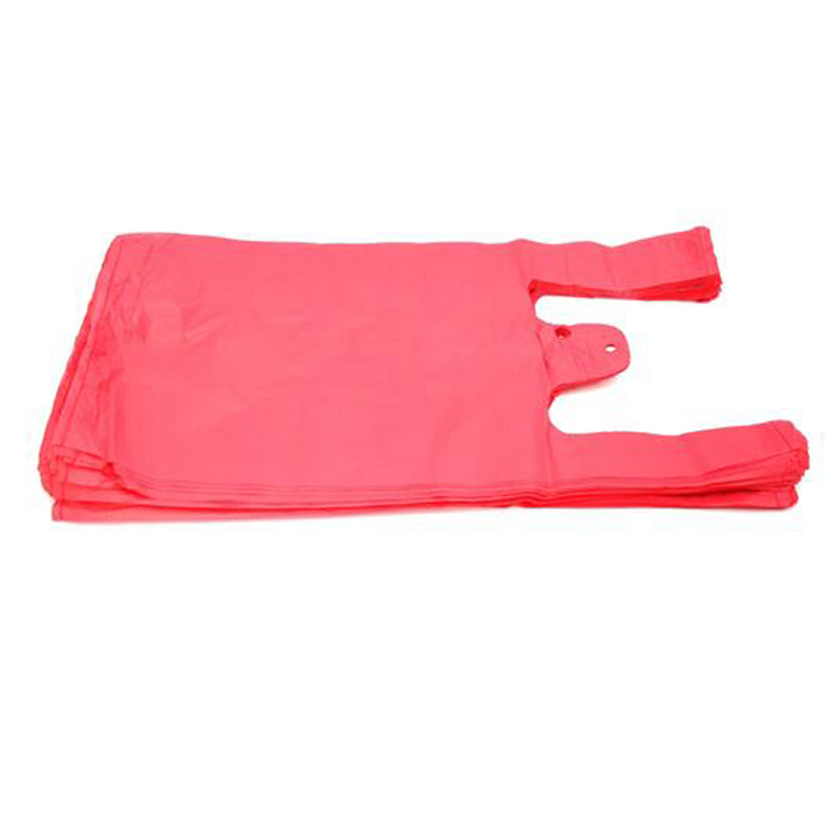 Eco Friendly Laminated T Shirt Shopping Strong Toughness Carry Packaging Hygienic Bag for Market