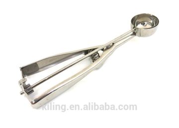 deft design stainless steel ice cream spoon