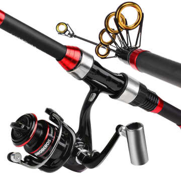 Hot Selling 1.8m Fishing Rod Bag Combo: Telescopic Pole with Spinning Reel - OEM Acceptable