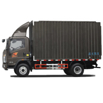 Euro III HOWO 4x2 light duty van truck price