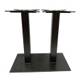 Base de mesa de metal estável de alta perna de alta perna