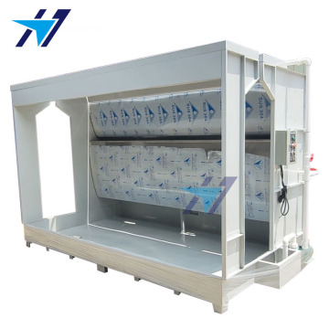 Equipped with hanging spray paint water curtain cabinet