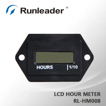 AC / DC 12V Hour Meter for Tractor Forklift