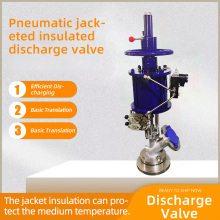 Supapă de descărcare a izolației mantalei pneumatice