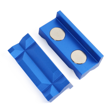 Magnetic Reversible Pipe Vise Jaws for Aluminum Billet Vise