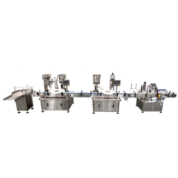 Automatic Powder Filling, Capping, and Labeling Machine for Protein Powder Production Line