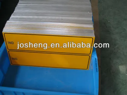 India blank license plate