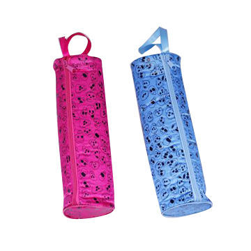 Polyester Pencil Case with Skull Print