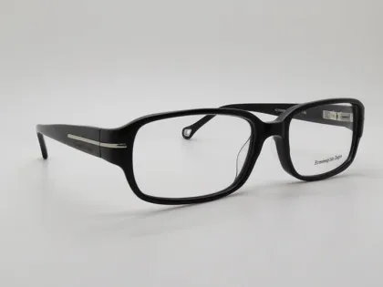Black Eyeglasses Ermenegildo Zegna Branded Optical Frames Vz3598m Col.700