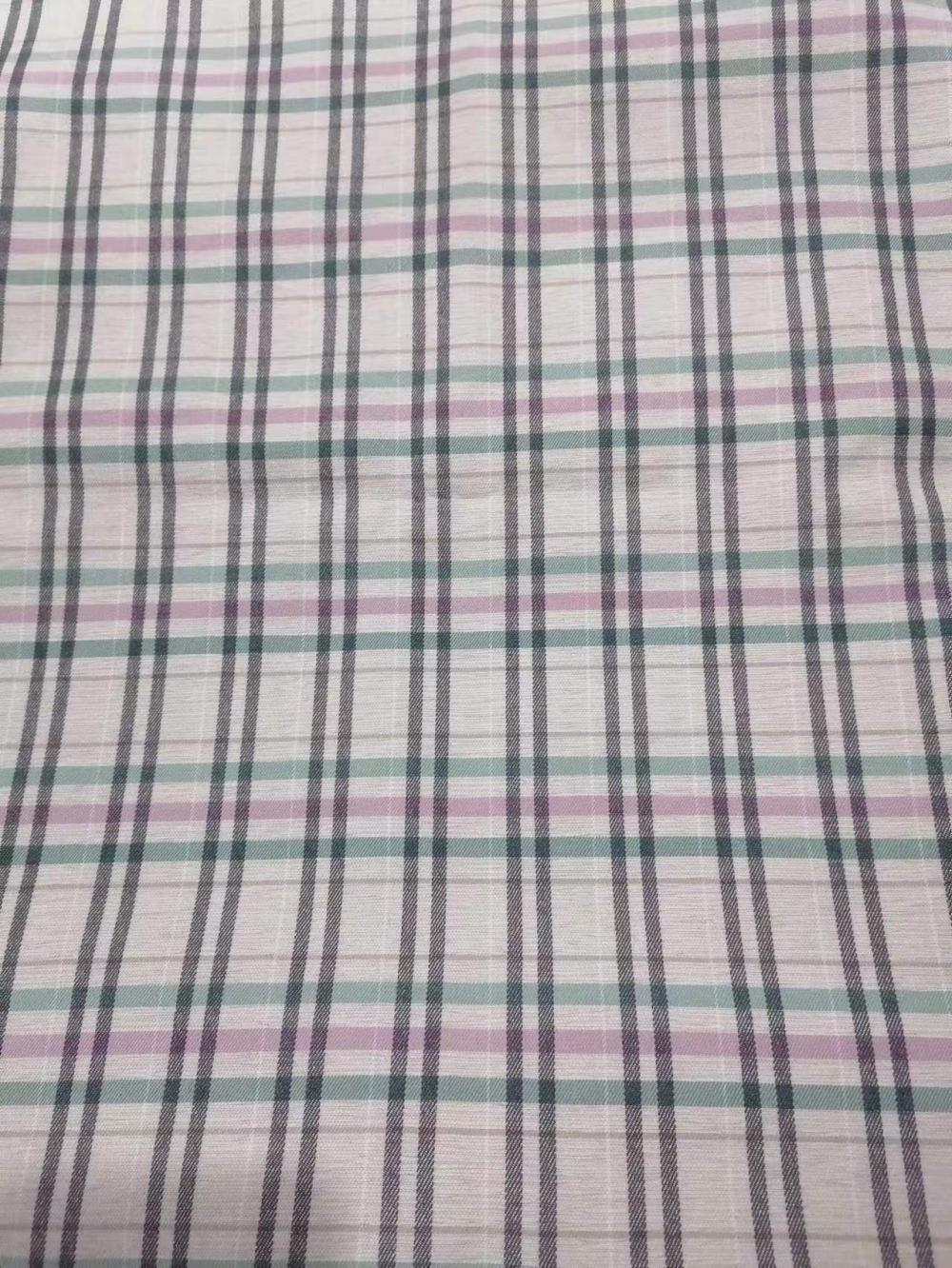 Yarn Dyed Plaid Bengaline Fabric 2 Jpg