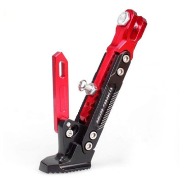 Adjustable Aluminum Motorcycle Kickstand: Durable Support Bracket for Enhancing Stability