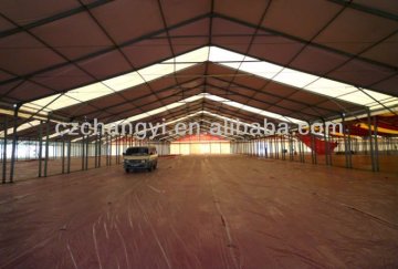 large clear span storage marquee tent for warehouse
