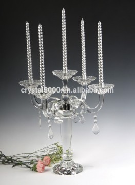 glass candleholder for home decoration