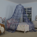 Dark Blue Tie-dyeing Umbrella Canopy Mosquito Net