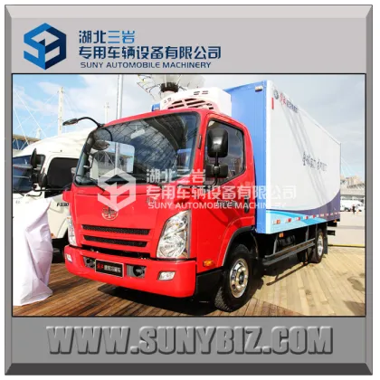 2015 new type 4X2 medium duty 5T ice-cream van truck for hot sale