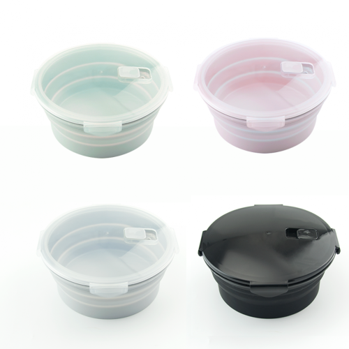Dishwasher Freezer Safe Collapsible Silicone Lunch box