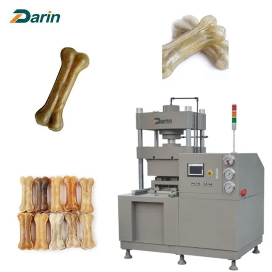 Dog chew bones machine shape size customized