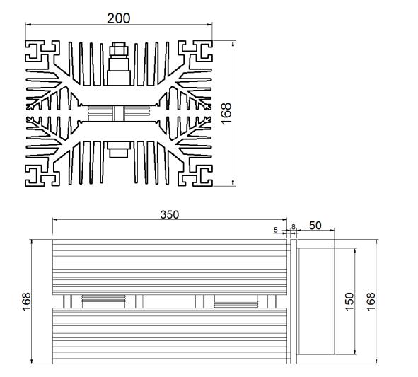 1000A ANTI-PARALLEL SCR module ASSEMBLY-KPX1000A-1600V