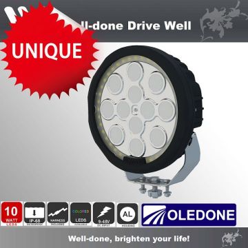 New Driving Light 120W LED Light 4X4 for Offroad, on Road, E-MARK Certification