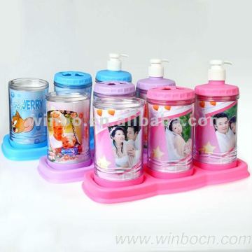 Household plastic cartoon bathroom sets DIY