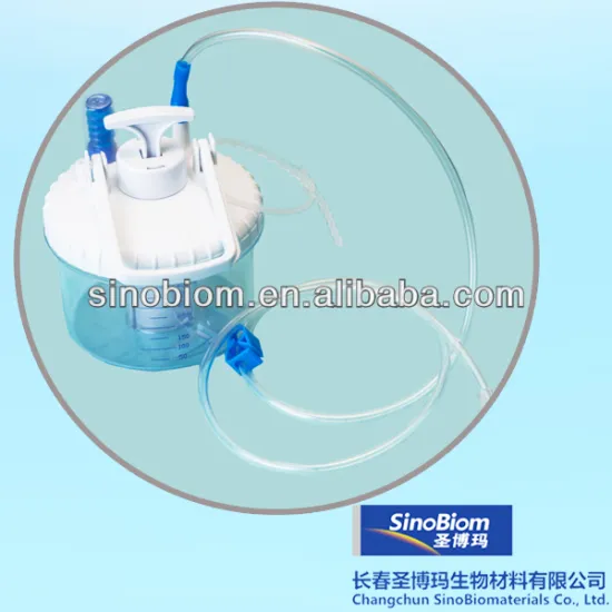 Medical Tubes Wound Drainage System/reservoir