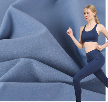 Silky Elastic Polyester Fabric: Ideal for Yoga Wear, Leggings, and Dresses