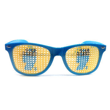 Sunglasses, Made of Plastic, Suitable for Football Fans