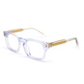 Fashion Exquisite Transparent Thick Acetate Frame