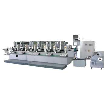 High Speed Label Printing Machine: SUPER-320 Intermittent Letter Press