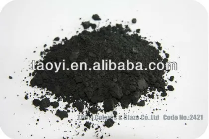 Ceramic glaze powder pigment black colour