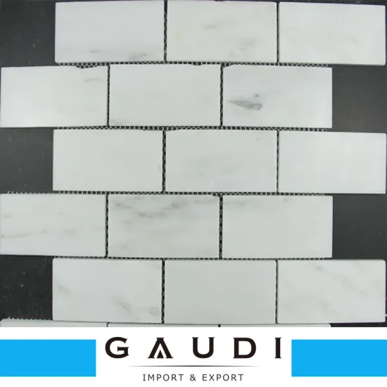 Premium quality 23x48mm arch stone mosaic for living room