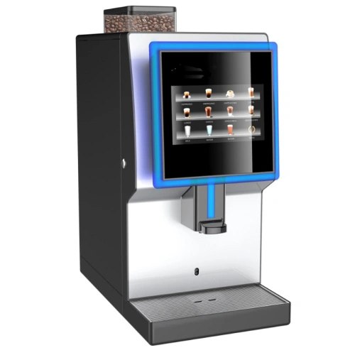 Minibar Cafeteria Touch Screen Automatic Commercial Coffee Machine –  Triangle Bean Machines