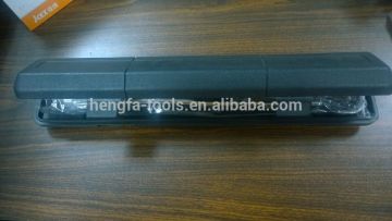 Double Window Scales Rachet Head Adjustable (Click) Torque Wrench Spanner with Soft Grip
