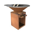 Corten Bbq Rusty corten barbecue charcoal bbq grills Manufactory