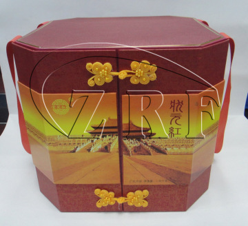 Fashion Cardboard Color Printed Cake Pakcaging Box