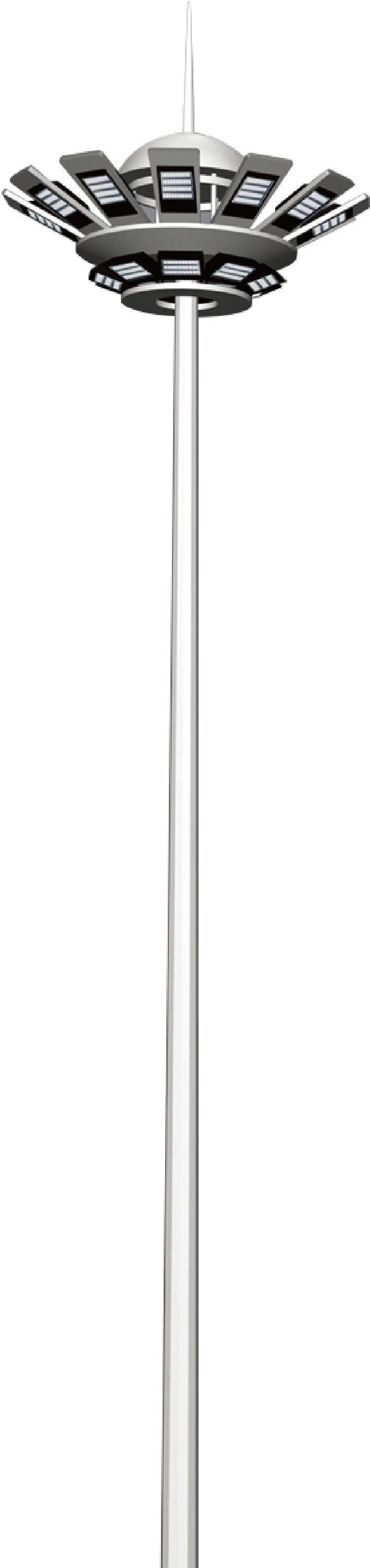 High Mast Stadium Street Lamp Lighting Pole