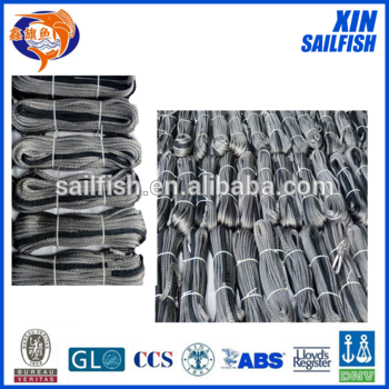 Grey color UHMWPE rope in golden factory