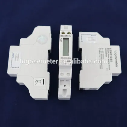 Single phase one modular din-rail energy meter factory