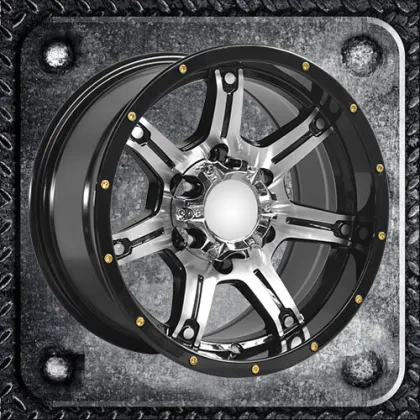 Strong big caps alloy wheels