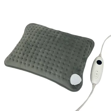 Electric Heated Lumbar Support Pillow for Back Pain and Menstrual Cramps
